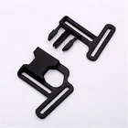 Excellent quality unique design decorative adjustable plastic buckle