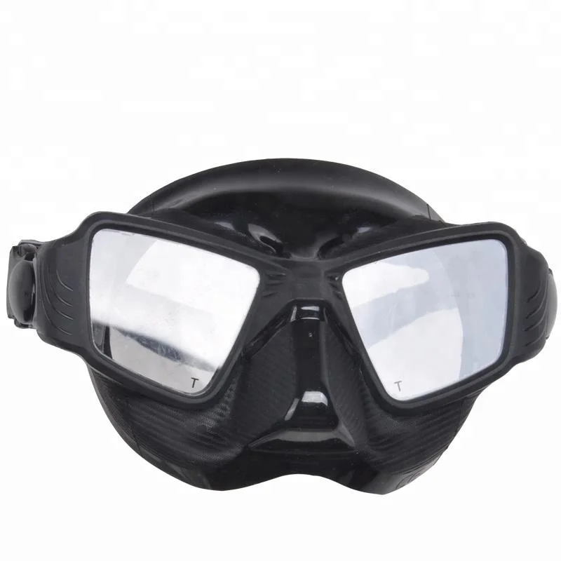 Wholesale low volume spearfishing silicone diving mask for adult