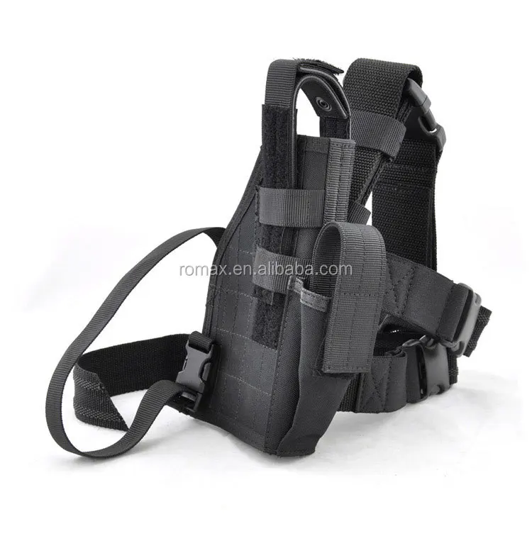 HOT SALE 1000D Cordura nylon BLACK HAWK gun leg bags drop leg gun holster tactical gun case rifle bag