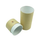 Eco Friendly Custom Cardboard Round Paper Tube Box Cylinder Box Tea Packaging