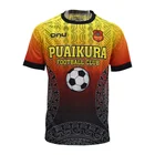 PURE high quality Outdoor sport breathable stitching soccer short sleeves dry fast t-shirt