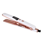 vapor profession hair straighten digital flat hair curlig iron steam titanium