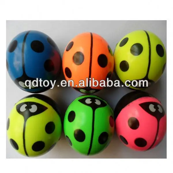 wholesale ladybird personalized bouncy balls