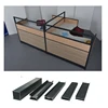 U30 30mm aluminium panel office partition standard sizes of workstation furniture
