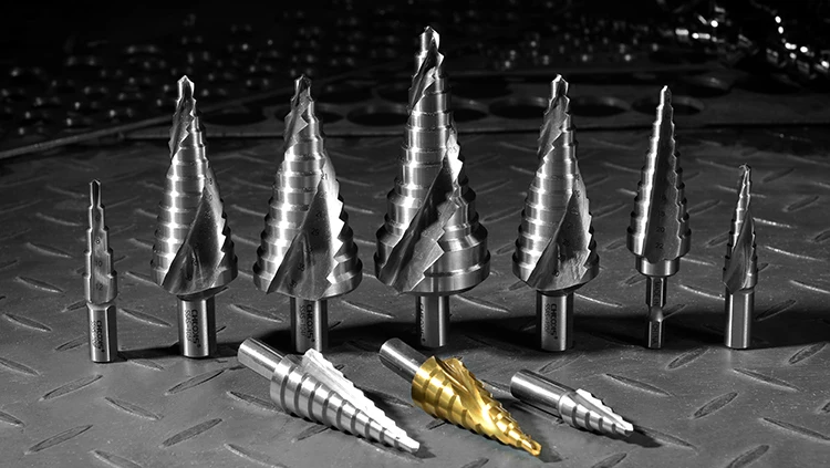 hss step drill tin coating