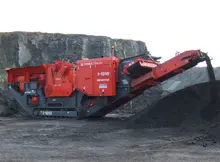 Terex Finlay I-110 Tracked Mobile Impact Crusher