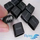 Square plastic fastener clasp lock direction lock closure for fabric wristband