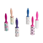 High quality new design cheap printing sticky paper lint roller with plastic cover