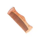 Wholesale Boutique Peach Tree Wood Comb,Wooden Hair Comb