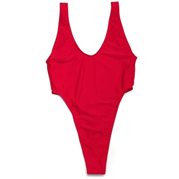 high cut cheeky one piece swimsuit