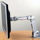 2 Way Adjustable Tilting Desk Mount Bracket with GAS spring for LCD (C-clamp)