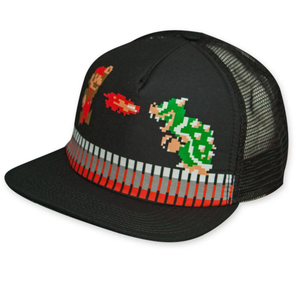 Guangjia fabricante al por mayor impreso personalizado Super Mario Bros sombrero