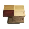 push and pull cheap wholesale price wooden gift box with custom logo