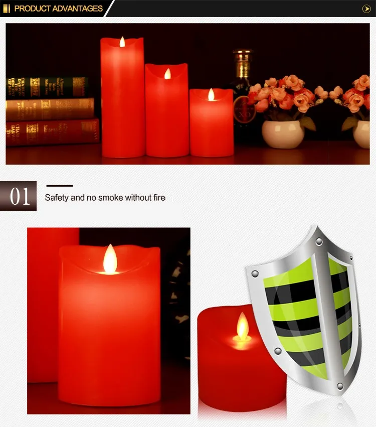 Bsldm17 New Design With Great Price Standard Size Magic Light Candles