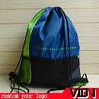 Backpack Style 600D Polyester Gym Sack Drawstring Bags