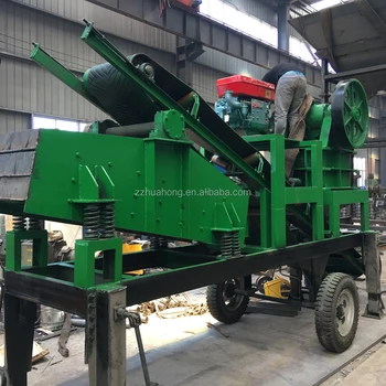 PE500*750 portable crushing and screening plants