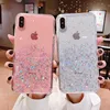 2019 new wholesale epoxy bling bling cell phone case for glitter girl iphone 7 x xs max 8 case women cases cover for apple xr