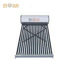 China supplies 200L non pressure solar hot water heater system price