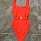 Customized Women Plain Swimsuit One Piece Swimsuits thong bikini ladies sexy bathing suits