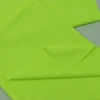 91% Polyester 9% Spandex Stretch Bird Eye Knit Jacquard Net Mesh Fabric for Soccer Jersey Clothing