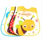 Eco-friendly PEVA waterproof fancy baby bibs