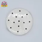 Multi size round hole double side use nonstick steaming paper