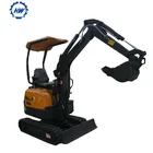 High quality mini excavator 1 Ton small digger for sale