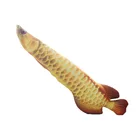 Customized, wholesale, cheap and realistic stuffing animal goldfish plush toys as interesting pillows for children
