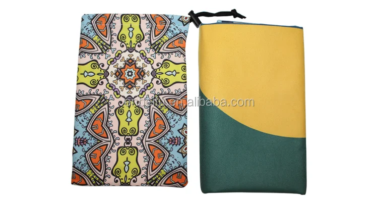 20%polyamide oem print sublimation microfiber sports travel
