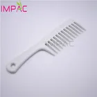 Large tooth detangle plastic custom wide tooth comb for thick hair