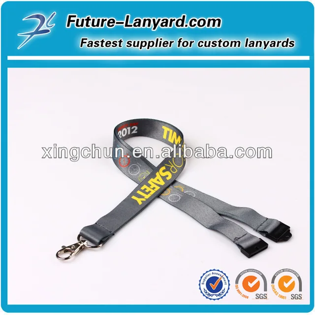 oem/odm oakley lanyard manufacturer with safety breakaway buckle