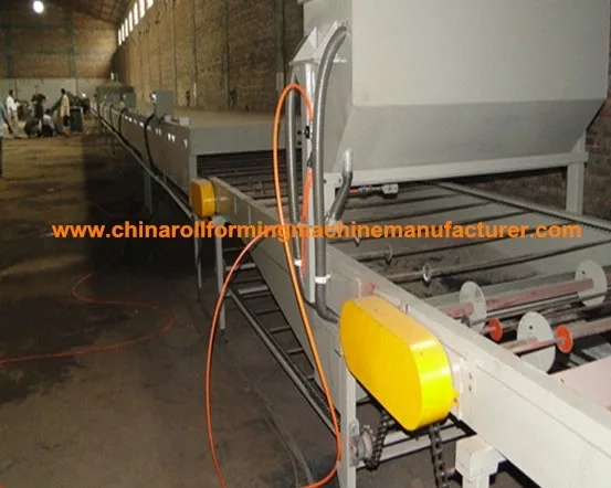 press machine tile stone outdoor floor line production