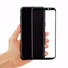 3D Edge to Edge Full Screen 0.2MM 9H Hardness tempered glass screen protector for Samsung galaxy S8 / S8 Plus