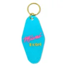 GAK169 Woman And Man favor Plastic Souvenir Number Tag Type Custom Printed Logo Clear Glitter Acrylic Keychain