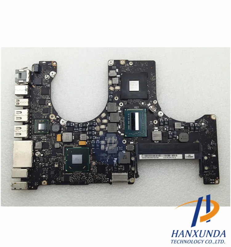 HANXUNDA Neue A1286 Logic Board 2,6 GHz Core i7 für MacBook Pro 15 "2012 jahr motherboard ersatz