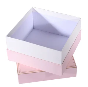 a4 size hard recycled small gift packaging paper boxes