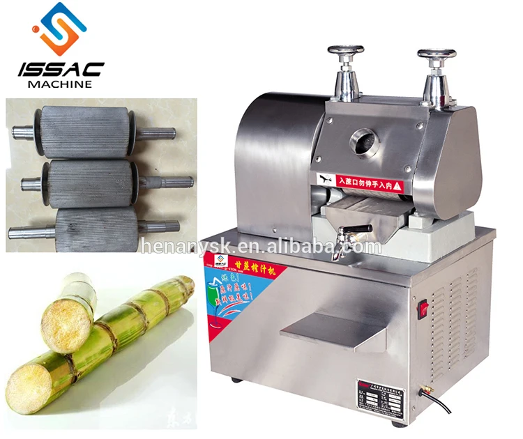300-500kg/H Electric Sugarcane Juicer Cane Machine