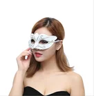 Adult Metal Masquerade Ball Masks Women Fashionable Hollow Rhinestone Party Custom Mask