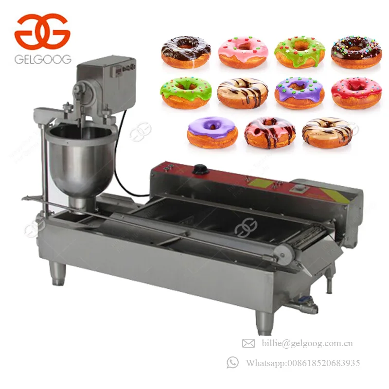 2017 Top Selling Donut Glazing Gas Doughnut Machinery Mini Donut