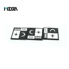 3d Logo Embossed Wholesale Embossed Custom Name 3D Logo Clothes Custom Rubber Label