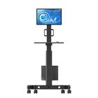 Multi screen ground display mobile tv mount stand bracket for 17-24 - Inch TV