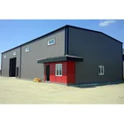 Industrial building metal/ steel structure low cost prefab warehouse