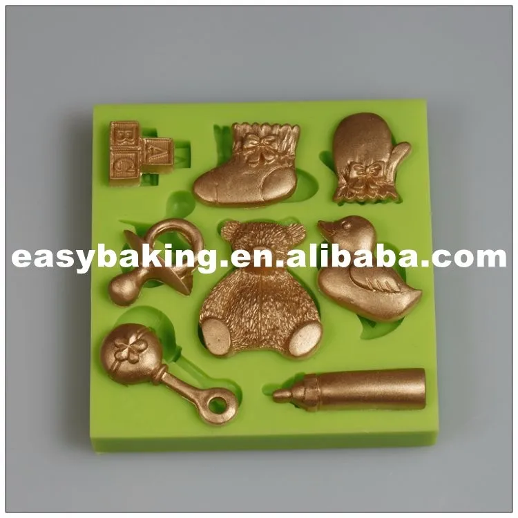 es-8417_Duck Bottle Cake Decorating Baby Series Silicone Fondant Mould_9657.jpg