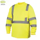 2018 High Quality Yellow Safety Workwear Hoody Clothing Manufacturer China