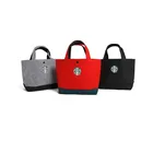 2019 fashion Women Fashion Felt Shoulder Bags Handbags Tote Bag for shopping