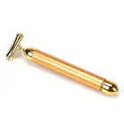 New product ideas 2018 beauty and personal care germanium rolling facial massager 24k gold beauty bar
