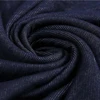 stretch indigo yarn dyed twill knitted denim fabric for jeans