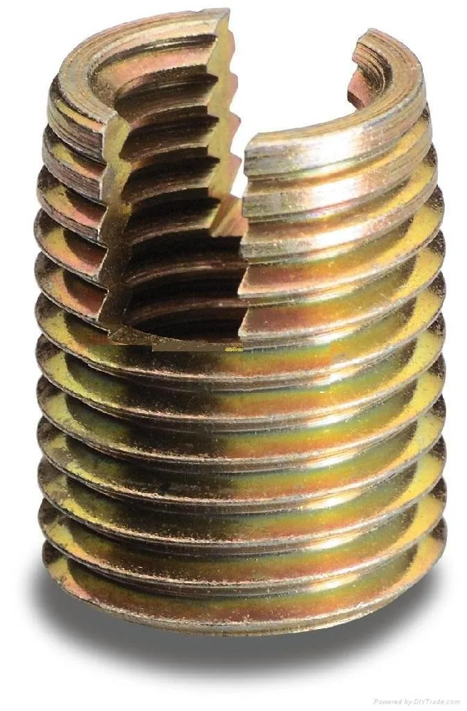 302 Slotted Brass Material Ensat Thread Insert Buy Ensat Thread