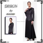 Online wholesale modern simple black abaya