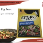 150g OEM ODM Standing Pouch Ginger Teriyaki Stir Fry Sauce